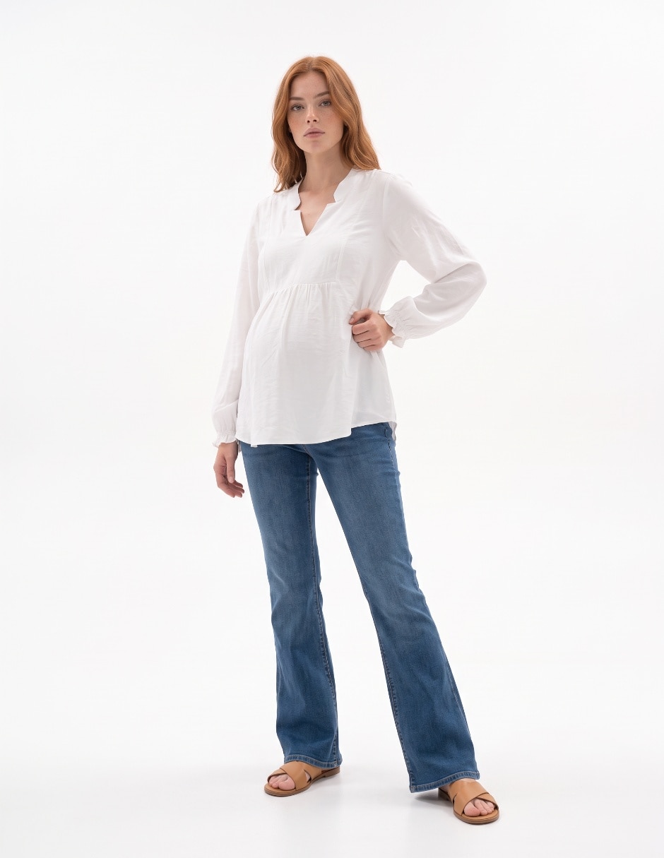 Blusa maternidad manga 3/4 3