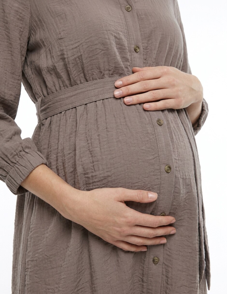 Vestido de maternidad arriba de la rodilla 4