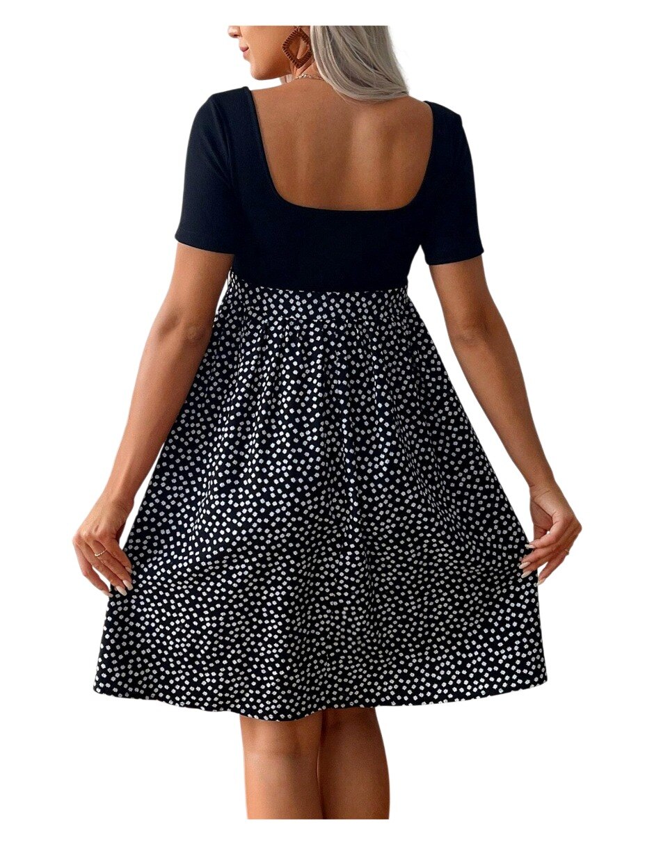 Vestido maternidad arriba de la rodilla casual 3